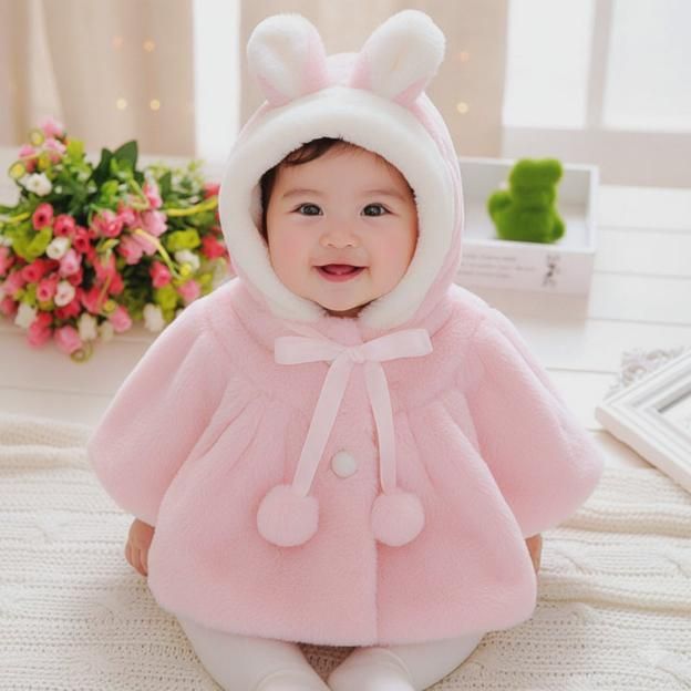 Baby Girl Pink Coat